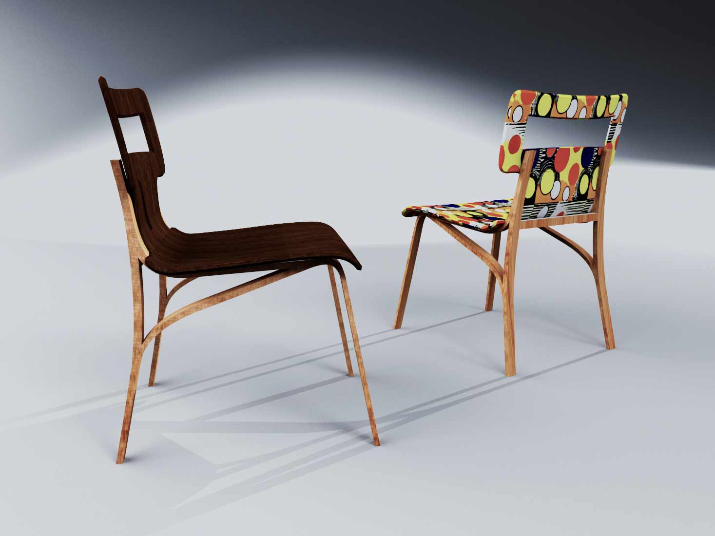 Chaise desing 1 Louis Kagan